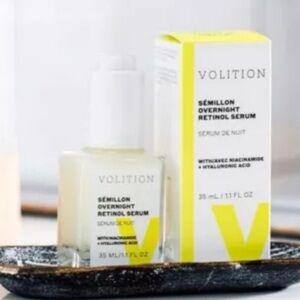 Volition Semillon Overnight Retinol Serum w/Hyaluronic Acid~1.1 fl./oz~NEW IB